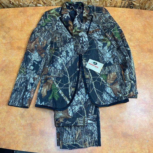 Mossy Oak New Camouflage camo Formal Tuxedo - Picture 4 of 16
